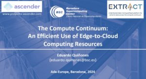 The Compute Continuum: An Efficient Use of Edge-to-Cloud Computing Resources