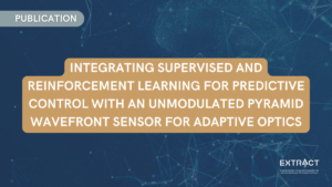 Integrating supervised and reinforcement learning for predictive control with an unmodulated pyramid wavefront sensor for adaptive optics