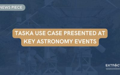 TASKA use case presented at key astronomy events