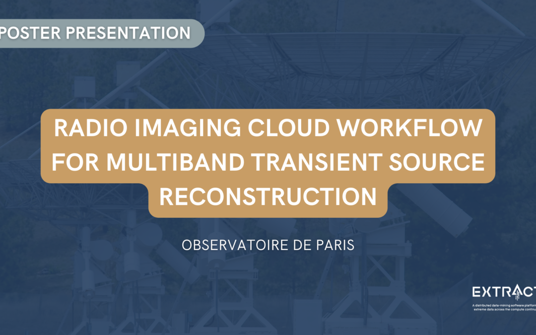Radio imaging cloud workflow for multiband transient source reconstruction