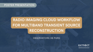 Radio imaging cloud workflow for multiband transient source reconstruction