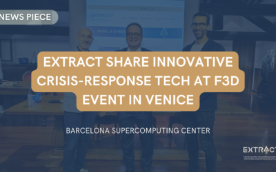 EXTRACT shares innovative crisis-response tech at F3D Event in Venice
