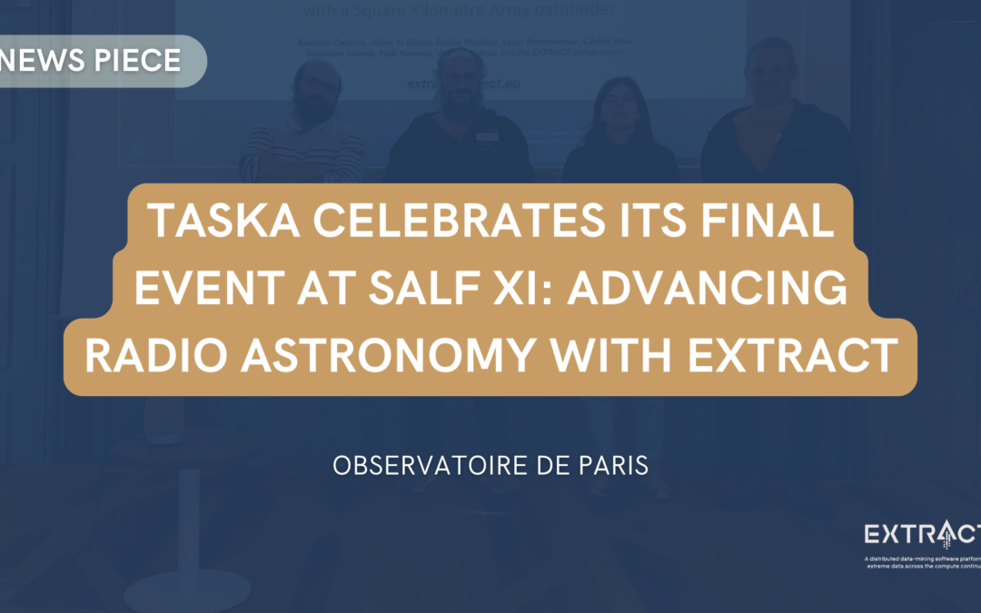 TASKA Celebrates its Final Event at SALF XI: Advancing Radio Astronomy with EXTRACT