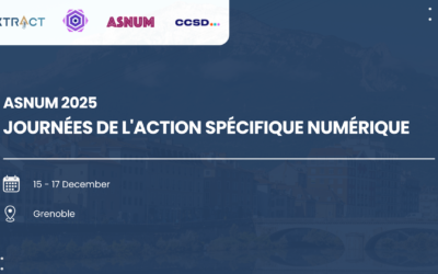ASNUM 2025: Journées de l’Action Numérique Spécifique