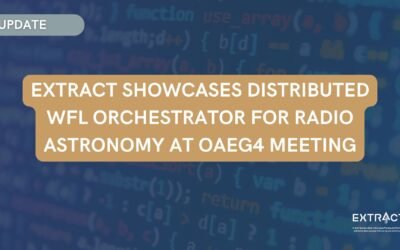 EXTRACT Showcases Distributed WFL Orchestrator for Radio Astronomy at OAEG4 Meeting