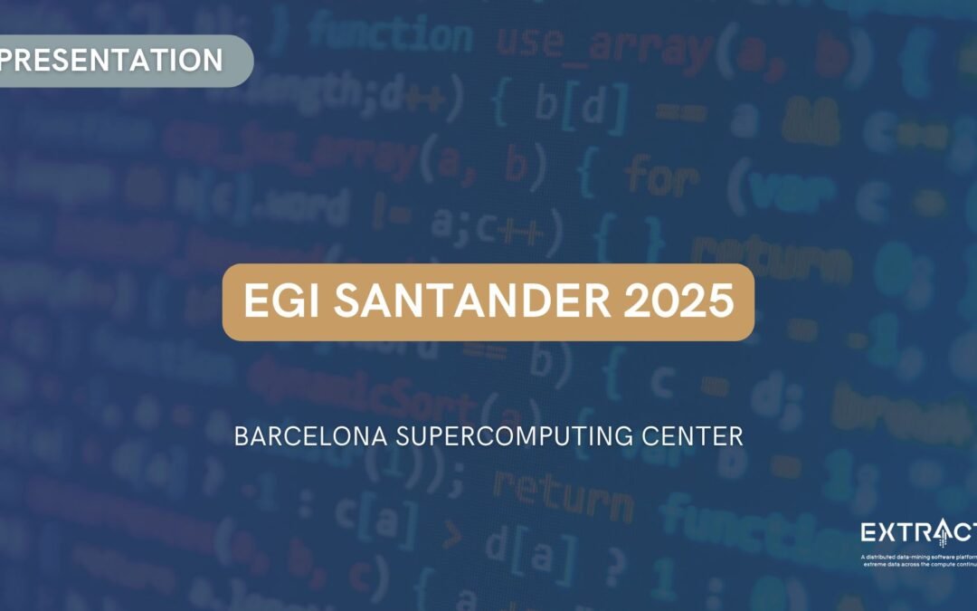 Sharing the EXTRACT Approach at EGI ’25